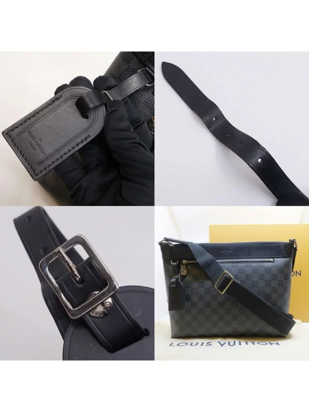 Louis Vuitton Mick PM NM Damier Graphite BK Shoulder